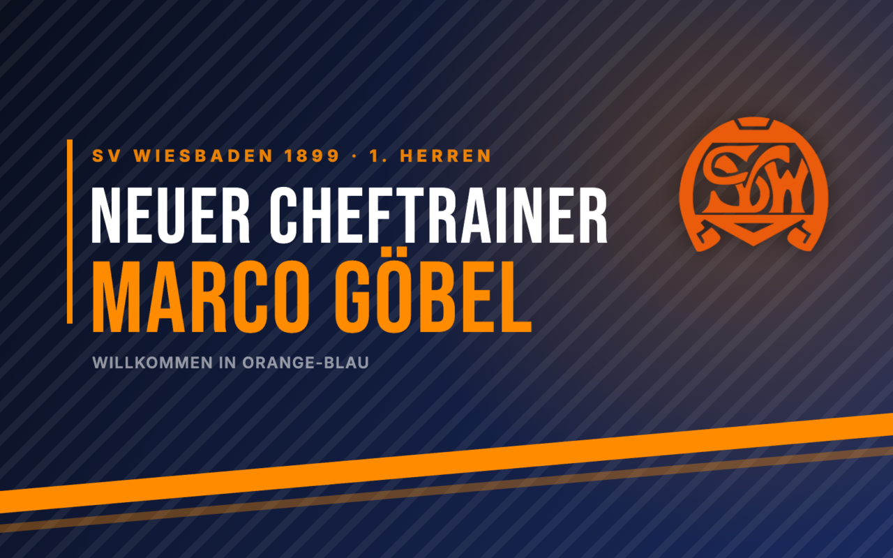 Marco Göbel ist neuer Cheftrainer des SV Wiesbaden
